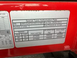 Kässbohrer new and unused Heavy-Duty flatbed / 690cm exten...
