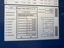 Kögel S24-1 Mega / Expandable + Lifting Roof / Coil /...