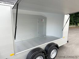 Debon CHEVAL LIBERTE DEBON C700 ALU ROADSTER SCHWARZ +SEITENKLAPPE +SEITENTÜR