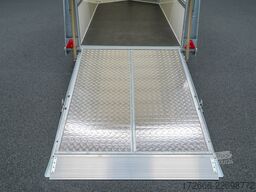 Ifor Williams BV 105G | HECKRAMPENKOMBI 300X147X214CM 2700KG KOFFERANHÄNGER
