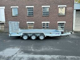 Variant 3520 M5 | MAXI LOAD | TRIDEM 460X198CM 3500KG BAUMASCHINENANHÄNGER | RAMPE