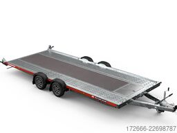 Brian James Trailers A 130-5521-35-2-12 TRANSPORTER 550X210CM 3500KG AUTOTRAILER | ROT