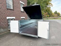 Vezeko KART 2 | SILBER + SCHWARZ 206X150x130CM 750KG KARTANHÄNGER