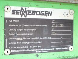 Sennebogen 821 E | SORTING GRAB | GOOD CONDITION