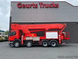 Scania P420 8X4 + BISON PALFINGER TKA 57 KS HOOGWERKER...