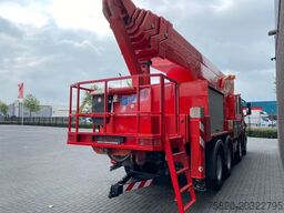 Scania P420 8X4 + BISON PALFINGER TKA 57 KS HOOGWERKER...