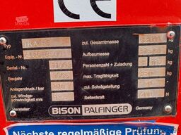 Scania P420 8X4 + BISON PALFINGER TKA 57 KS HOOGWERKER...