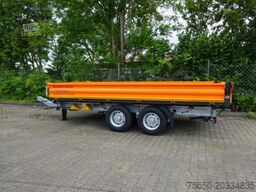 Möslein TTD11 Orange  neuer Tandem 3- Seitenkipper Tieflader-- Neufahrzeug --