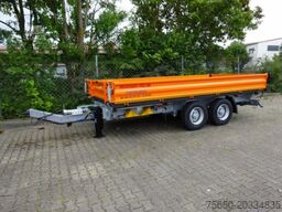 Möslein TTD11 Orange  neuer Tandem 3- Seitenkipper Tieflader-- Neufahrzeug --
