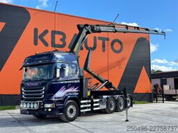 Scania R 450 8x4*4 PK 27002 / PALFINGER 20 ton / L=520...