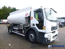 Volvo FE 260 4x2 fuel tank 13.4 m3 / 4 comp / ADR 19-...