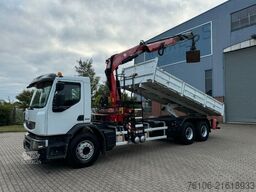 RENAULT Premium Lander 310.26 6x4 Kipper /Kran