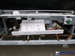 Crane Fruehauf Fuel tank alu 37 m3 / 2 comp