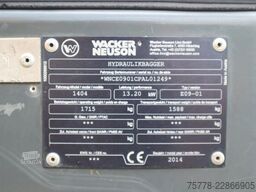WACKER NEUSON 1404 | 4 BUCKETS | ONLY 970 HR | DUTCH MACHINE