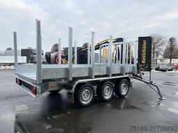 Fendt HT353017-K mit Holzladekran Spezialanhänger