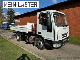 IVECO ML75E16 3 S-Kipper Kran PK  9,4m-550 kg Greifer