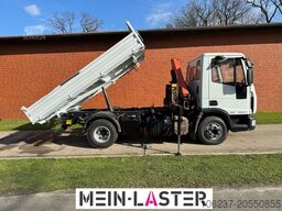 IVECO ML75E16 3 S-Kipper Kran PK  9,4m-550 kg Greifer