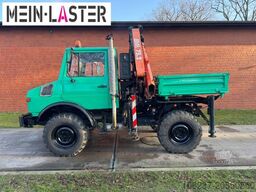 UNIMOG U 1200 Atlas 75.2 Kran 14 m Funk FB  *1. Hand
