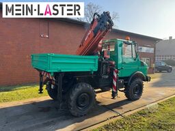 UNIMOG U 1200 Atlas 75.2 Kran 14 m Funk FB  *1. Hand