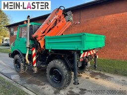 UNIMOG U 1200 Atlas 75.2 Kran 14 m Funk FB *1. Hand