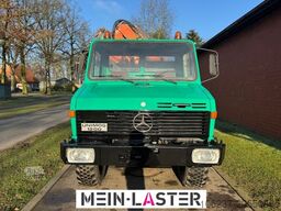 UNIMOG U 1200 Atlas 75.2 Kran 14 m Funk FB *1. Hand