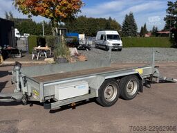 HUMBAUR HS 654020 TA-BS Tieflader Rampen Tandem