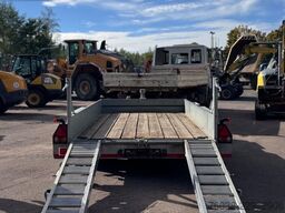 HUMBAUR HS 654020 TA-BS Tieflader Rampen Tandem