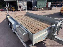 HUMBAUR HS 654020 TA-BS Tieflader Rampen Tandem