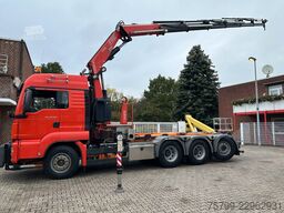 MAN 35.500 TGS Abroller mit Fassi F315RA.2.26 Kran