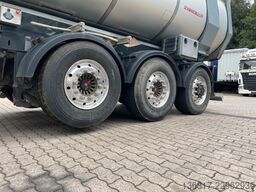 SCHWARZMÜLLER D21K0 Stahl Mulde Thermo 25m³ hydra. Hinterachse
