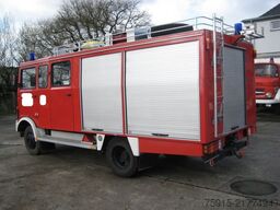 MERCEDES-BENZ LP 709 Feuerwehr LF8 Oldtimer Teilbeladung *TÜV*