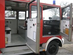 MERCEDES-BENZ LP 709 Feuerwehr LF8 Oldtimer Teilbeladung *TÜV*