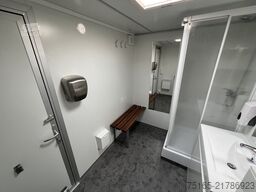 Rosemeier VE Badanhänger mit WC - silver H Toilettenanhänger