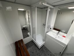 Rosemeier VE Badanhänger mit WC - silver H Toilettenanhänger