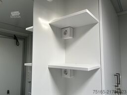 Rosemeier VE Badanhänger mit WC - silver H Toilettenanhänger