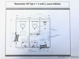 Rosemeier VE 1 Damen, 1 Herren+U Max SILVER Toilettenanhänger