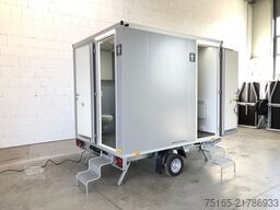 Rosemeier VE 1 Damen, 1 Herren+U Max SILVER Toilettenanhänger