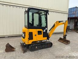 JCB 16C-1 / 2021 BJ / 806 H / 3 x Löffel