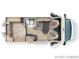 MALIBU Van compact 540 DB+ACC+Automatik+Solarv+Navi