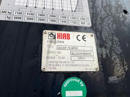 Scania P 410 6x2*4 HIAB 211EP-5 / BOX L=5386 mm