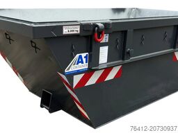 A1 Container Absetzmulde 5 m³ - kranbar - Trapezform - RAL 7016 Anthrazitgrau - Absetzcontainer