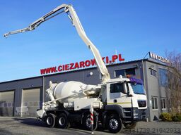 MAN TGS 32.400 8x4 Concrete Mixer Pump truck