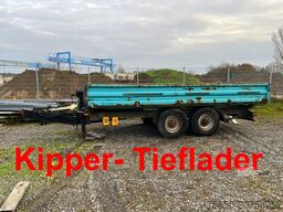 Obermaier 14  14 t Tandemkipper- Tieflader