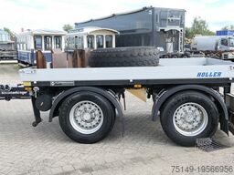 HÜFFERMANN HTA 18.00, Tandem, Ballastanhänger, Luftfederung