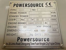 Cummins QSZ13-G10 - 600 kVA Generator - DPX-19847