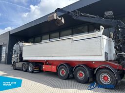 Volvo FH16 750 6x2/4 i.c.m. KWB P3 oplegger met Hiab ...