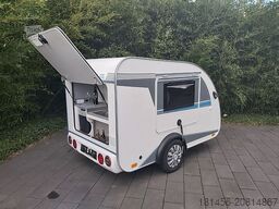 trailershop Mini Caravan Camper Schlafwagen mit Küche