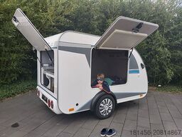 trailershop Mini Caravan Camper Schlafwagen mit Küche