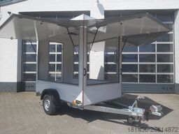 trailershop Infostand 3 Klappen 230V Licht Strom