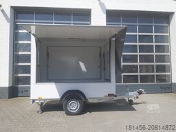 trailershop Infostand 3 Klappen 230V Licht Strom